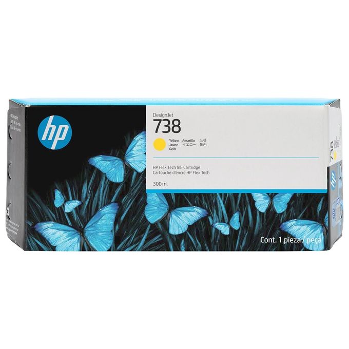HP 676M8A Cartuccia d'inchiostro DesignJet Resa elevata (XL) 1 pz Compatibilitì HP colore Giallo