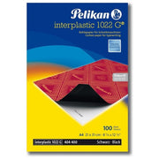 Pelikan Confezione 10 Fogli A4 Cartacarbone Interplastic Nero