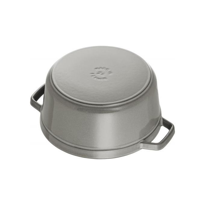 Staub La Cocotte Casseruola 20cm Grigio in Ghisa