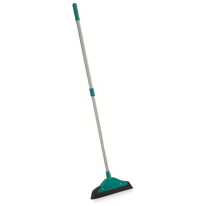 Leifheit 55243 Soft and Easy Scopa in Schiuma Espansa Manico Telescopico 75-130 cm Larghezza 34 cm colore Blu