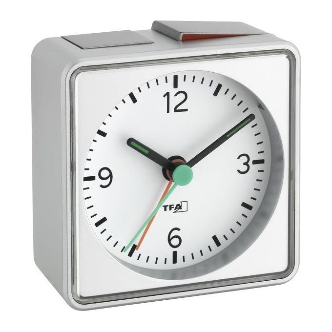 Tfa-Dostmann Push Sveglia Elettronica Grigio