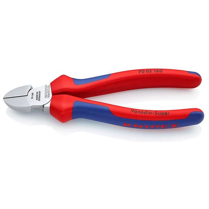 Knipex tronchese laterale per meccanica cromato 160 mm