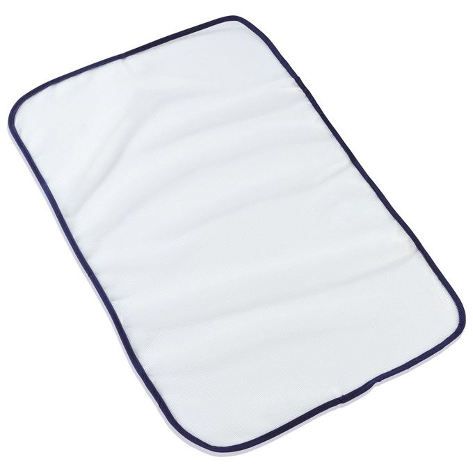 Leifheit 72415 Panno da Stiro Protezione Tessuti Delicati 60x40 cm Resistente 200°C colore Bianco