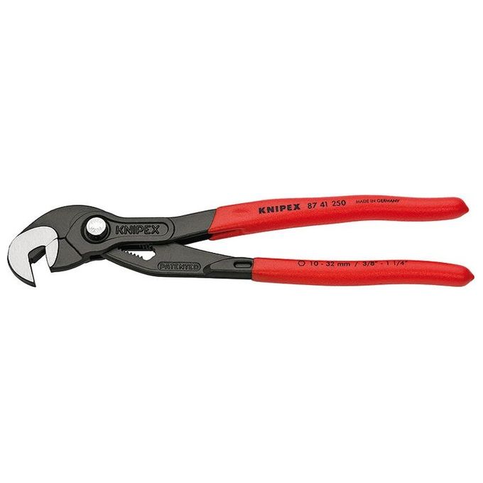 Knipex Pinza Chiave Tucano Bonderizzata Grigia Rivestita in Resina Sintetica Antiscivolo 250mm