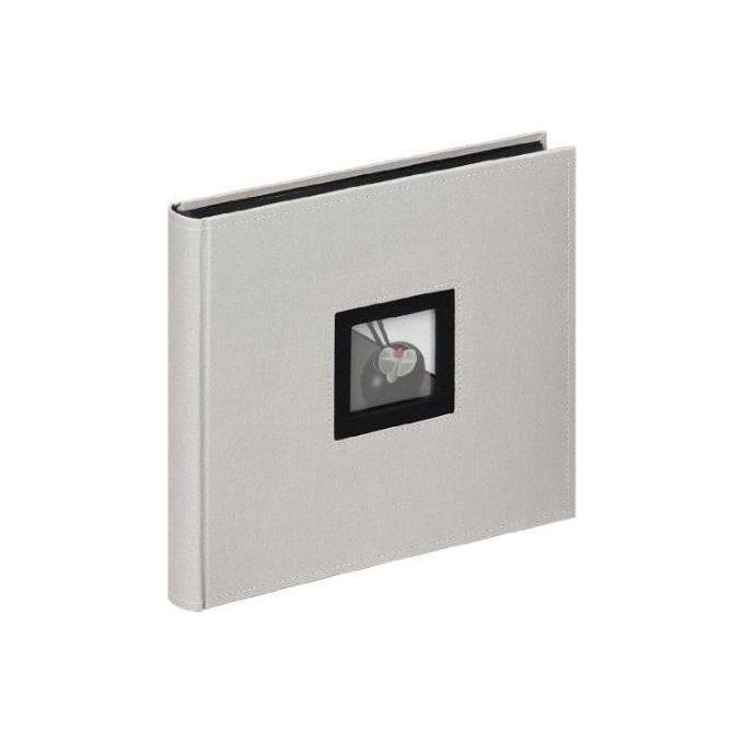 Walther Album Fotografico Nero e Bianco 27x26cm Grigio
