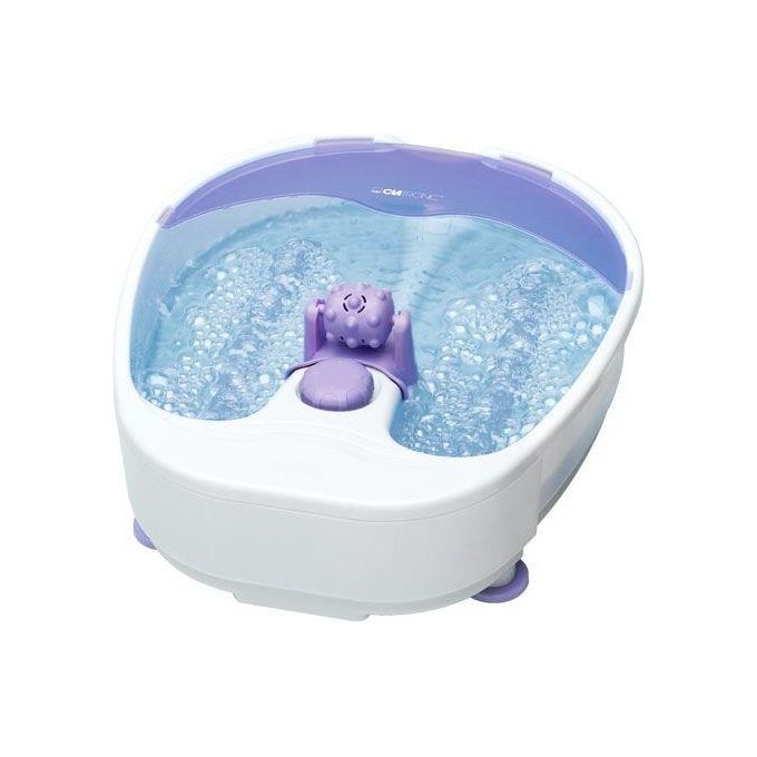 Clatronic FM 3389 Massaggiatore per Piedi Pediluvio Idromassaggio 4 Funzioni Riscaldamento 90W colore Bianco