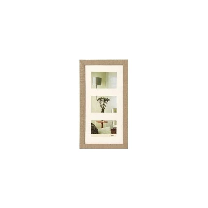 Walther Home Cornice Portafoto 3x13x18cm in Legno Beige Marrone