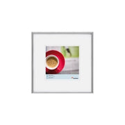 Walther Galeria Cornice Portafoto 30x30cm in Plastica Argento