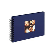 Walther SA109L Album Fotografico Fun Blu a Spirale 23x17cm 40 Pagine Nere