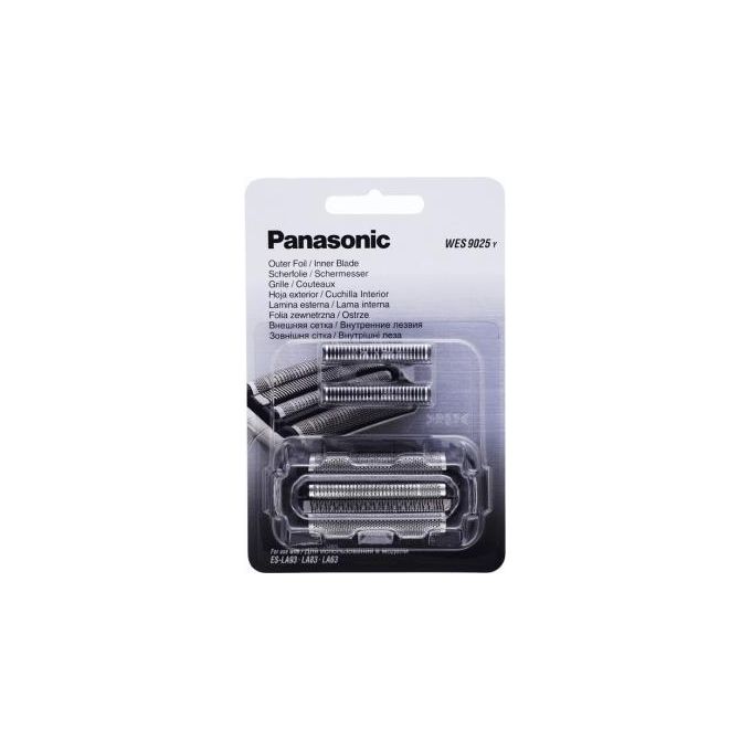 Panasonic WES9025Y1361 Testina di Ricambio per Rasoio Elettrico Combi-Pack con Lamina Esterna e Lama Interna per Modelli ES-LA93 ES-LA83 ES-LA63 colore Nero