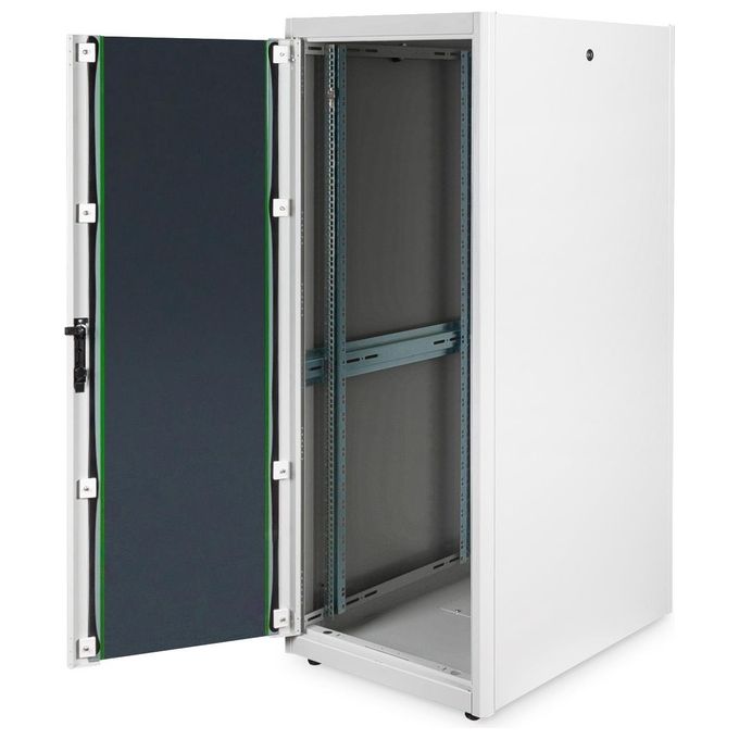 Digitus armadio 32 unita' 19'' per reti e server misure (a)1566 x (l)600 x (p)800 mm. colore grigio chiaro