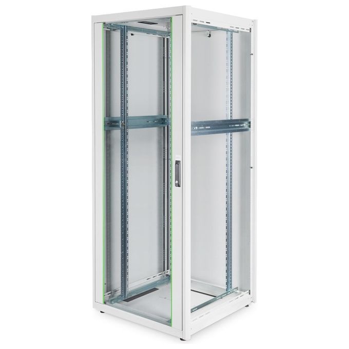 Digitus armadio 42 unita' 19'' per reti e server misure (a)2010 x (l)800 x (p)800 mm. colore grigio chiaro