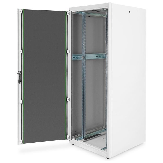 Digitus armadio 42 unita' 19'' per reti e server misure (a)2010 x (l)800 x (p)800 mm. colore grigio chiaro