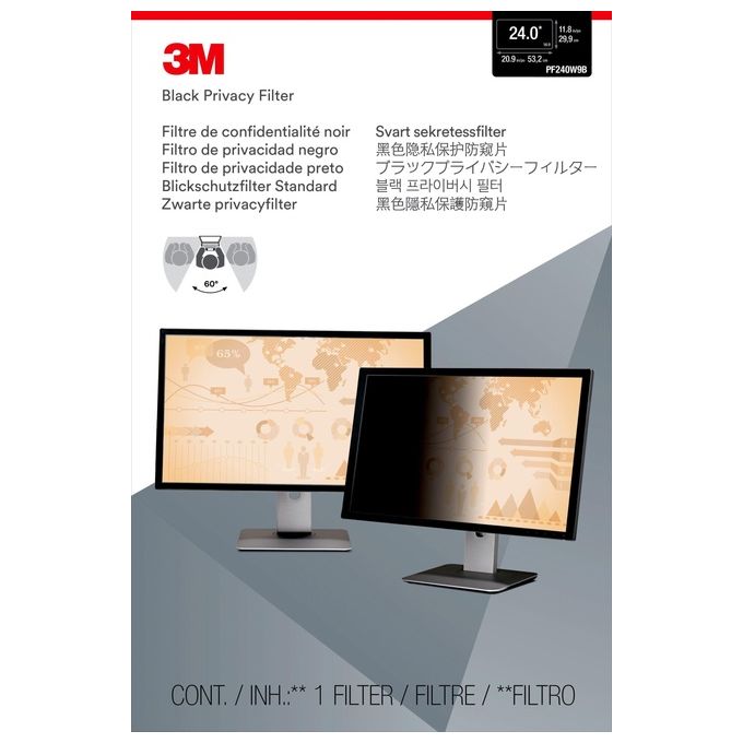 3m Privacy Per Notebook Lcd 24.0 16:9