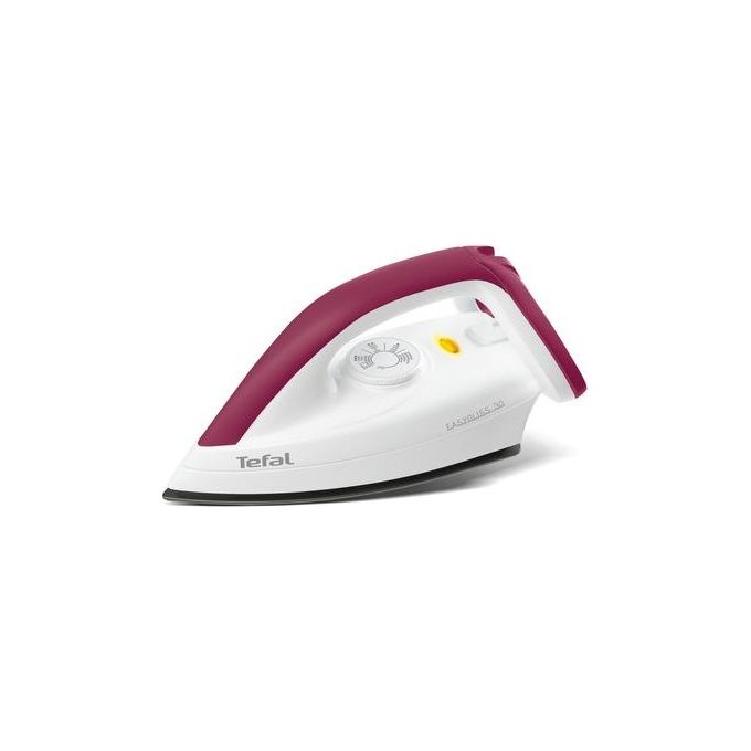Tefal FS4030 EasyGliss Ferro a Secco Piastra Durilium 1200 W colore Borgogna Bianco