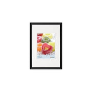 Walther Trendstyle Cornice Portafoto 30x45cm in Plastica Nero