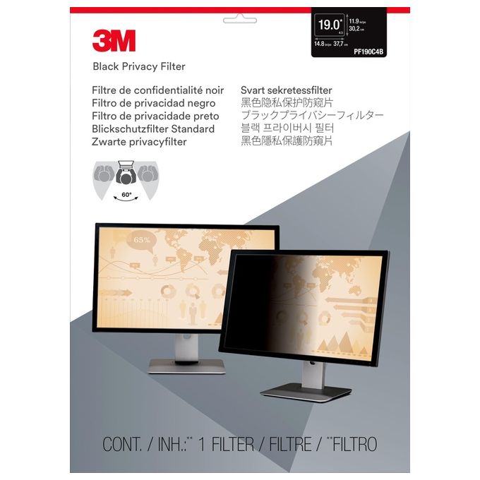 3m Privacy Per Notebook Lcd 19.0 5:4