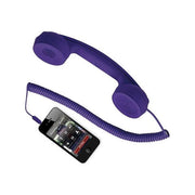 Hi-Ring Cornetta Telefonica Vintage con Jack 3.5 Violet