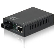 Level one 10-100-1000base-t to 1000base-sx mmf sc converte 550m