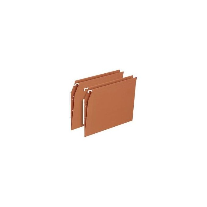 Elba Confezione da 25 Cartelle Sospesa per Cassetto Arancione 32,4x26,6cm