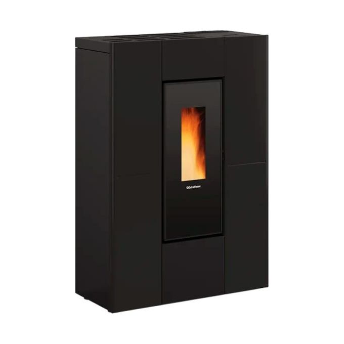 Extraflame 1283008 Marilena Plus AD Stufa a pellet 8 kW 230 m³ 93,3% efficienza colore Fume'