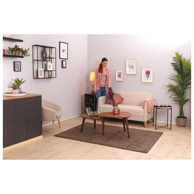 Hoover HF110P HF1 Aspirapolvere Senza Filo Senza Sacco 0.9 L 170 W autonomia 30 min colore Magenta