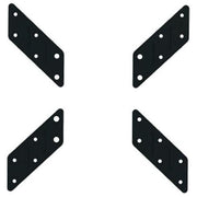 Techly Adattatore Universale per Supporto Vesa da 200x200 a 400x400 Nero