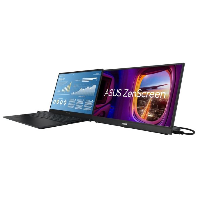 ASUS 90LM08PG-B01170 ZenScreen Monitor Portatile 17'' FHD IPS 144 Hz USB Type-C HDMI colore Nero