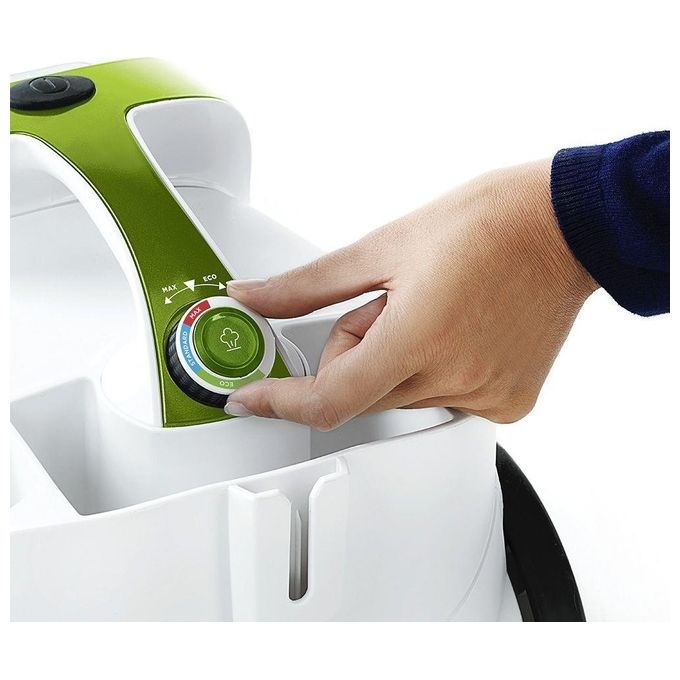 Polti PTEU0317 Vaporetto Smart 110 Eco Pulitore a Vapore Cilindrico 1500W 4 bar Autorefill 110 g-min colore Nero Verde Bianco