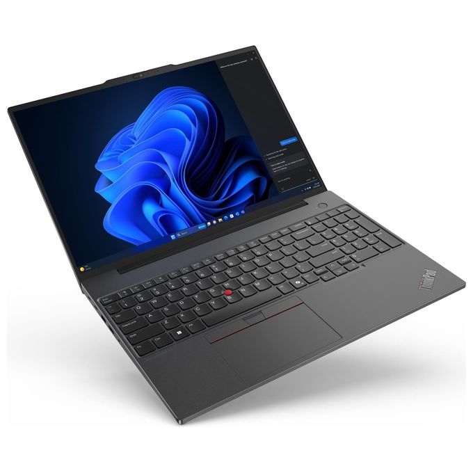 Lenovo 21M5002GIX ThinkPad E16 Gen 2 Notebook AMD Ryzen 7 7735HS 16 GB DDR5 512 GB SSD NVMe 16'' WUXGA IPS Wi-Fi 6E Windows 11 Pro colore Nero