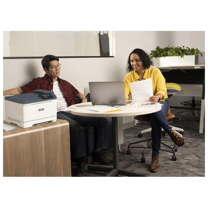 Xerox C410V_DN C410 Stampante Laser A Colori A4 40 ppm Fronte Retro Automatico 251 Fogli Wi-Fi Ethernet colore Grigio