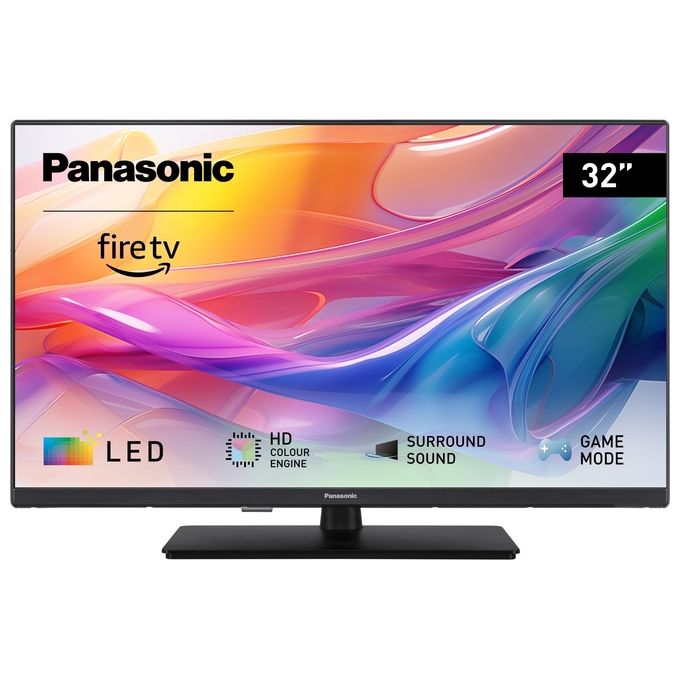 Panasonic TV-32S50AEZ Serie S50 Smart TV LED HD 32'' Fire OS HDR10 Wi-Fi Bluetooth colore Nero