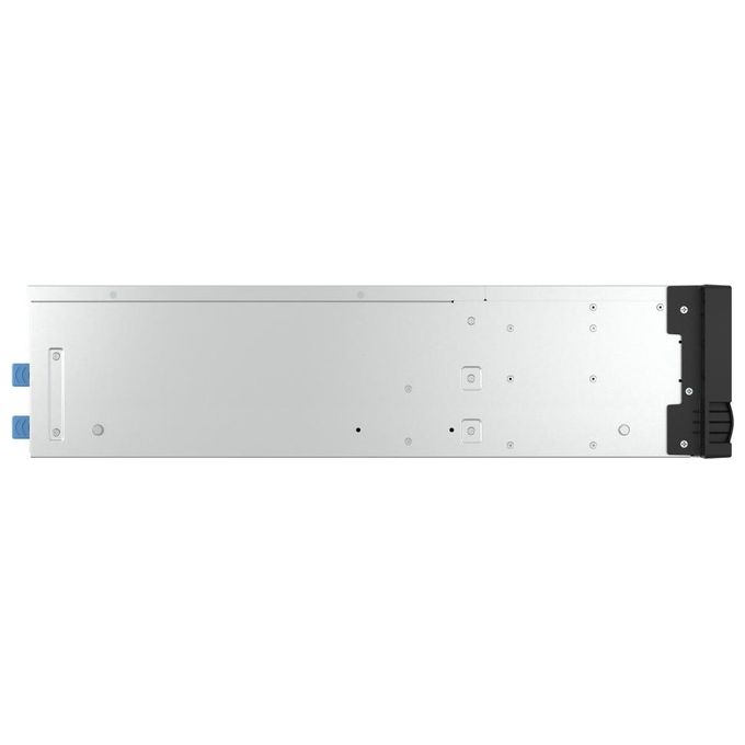 QNAP TS-H1677AXU-RP-R7-32G Server di archiviazione Armadio 3U AMD Ryzen 7 7745 32 GB DDR5 16 bay 2x550W 10GbE colore Nero Grigio
