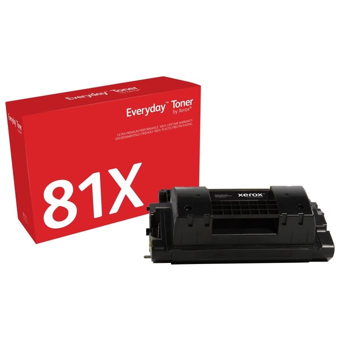 Xerox 006R03649 Toner Everyday Nero Compatibile HP CF281X Alta Resa 25000 pagine colore Nero