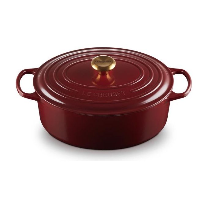 LE CREUSET 21178319494441 Signature Cocotte Ovale 31 cm 6,3 L colore Rhone