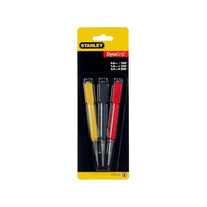 Stanley Punzone Dynagrip Set Pezzi 3
