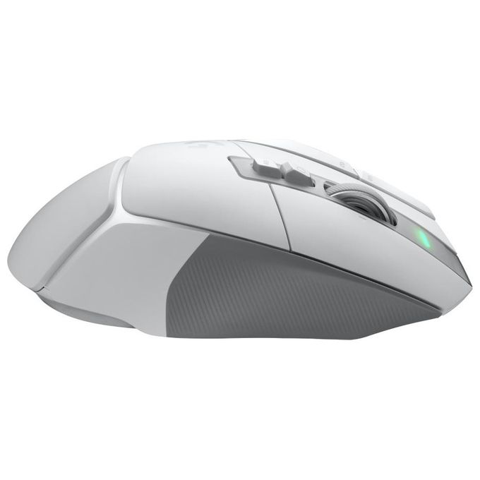 Logitech G 910-006190 G502 X LIGHTSPEED Mouse da gaming wireless 25600 DPI 13 pulsanti programmabili sensore HERO 25K colore Bianco