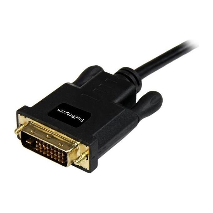 StarTech Cavo convertitore adattatore Mini DisplayPort a DVI da 1,8 m - Mini DP a DVI 1920x1200 - Nero