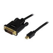 StarTech Cavo convertitore adattatore Mini DisplayPort a DVI da 1,8 m - Mini DP a DVI 1920x1200 - Nero