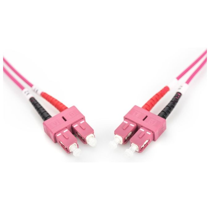 Digitus Cavo Fibra Ottica Sc a Sc Multimode Duplex 50-125 10mt Om4