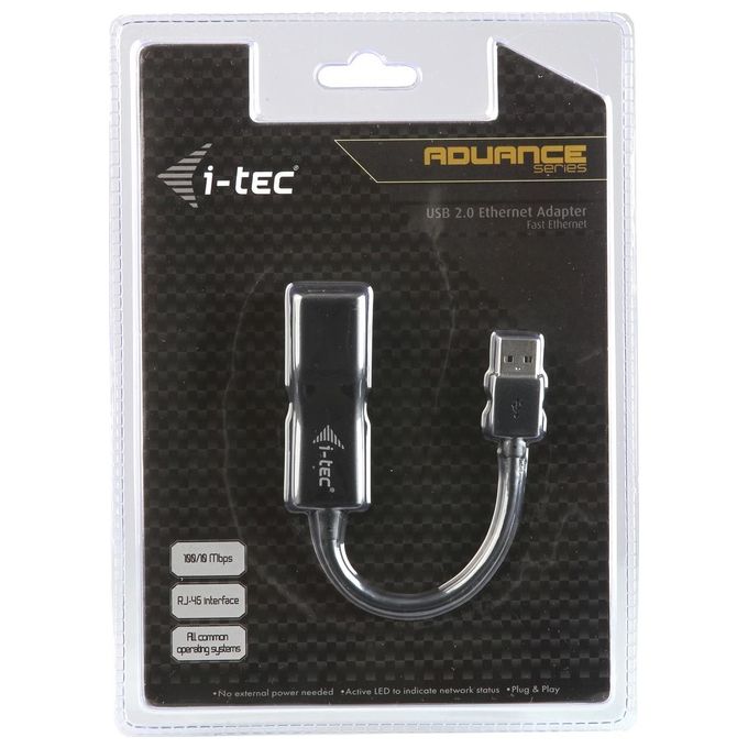 I-tec Advance U2lan Scheda di Rete e Adattatore Ethernet 100Mbit-s