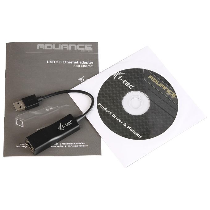I-tec Advance U2lan Scheda di Rete e Adattatore Ethernet 100Mbit-s