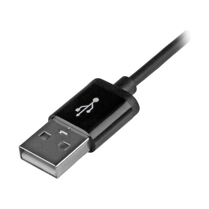 StarTech Cavo connettore lightning a 8 pin Apple nero a USB da 1m per iPhone - iPod - iPad