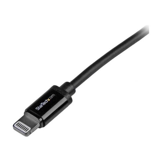 StarTech Cavo connettore lightning a 8 pin Apple nero a USB da 1m per iPhone - iPod - iPad