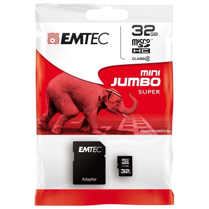 Micro Sd + Adapter 32 Gb Silver (Mp3 - Mp4)