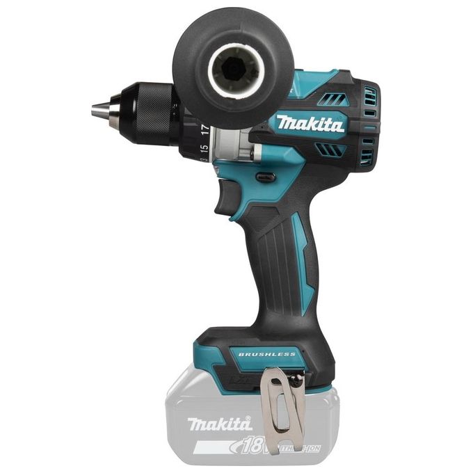 Makita DDF492Z Trapano Avvitatore 18V Motore Brushless 2100 Giri-min 141 Nm Impugnatura a Pistola Mandrino Autoserrante colore Blu Nero