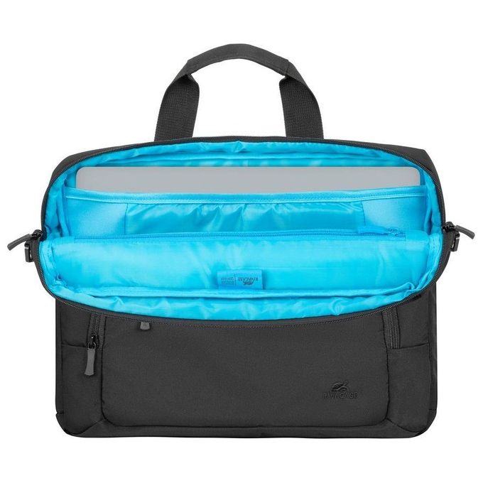 Rivacase 7521 Borsa per Laptop Alpendorf ECO Top-Loading per Schermi fino a 14'' colore Nero