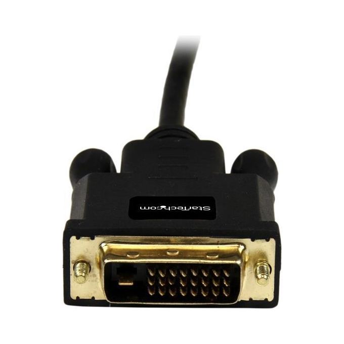 StarTech Cavo convertitore adattatore Mini DisplayPort a DVI da 3 m - Mini DP a DVI 1920x1200 - Nero