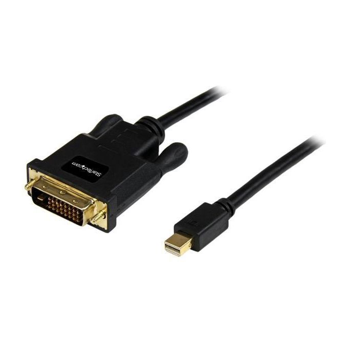 StarTech Cavo convertitore adattatore Mini DisplayPort a DVI da 3 m - Mini DP a DVI 1920x1200 - Nero
