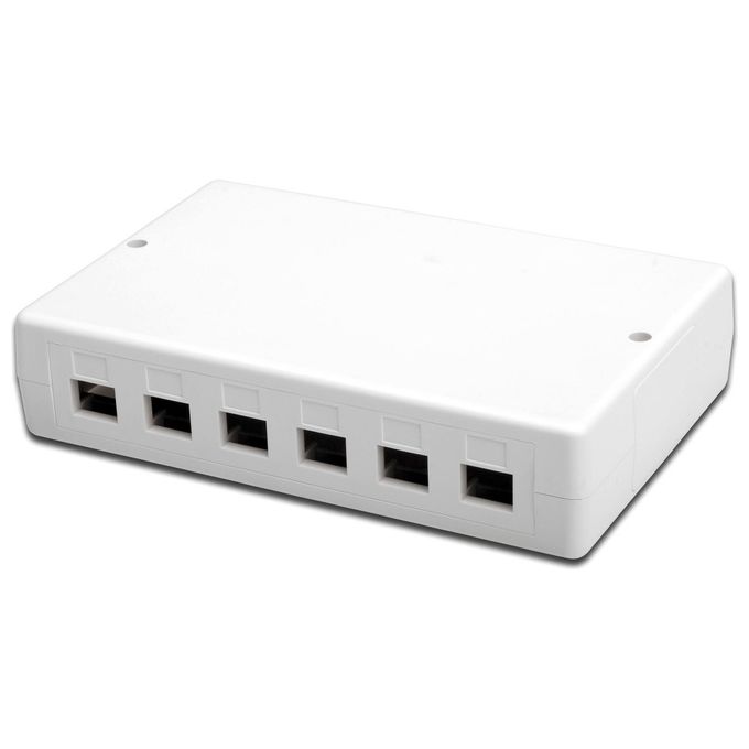 Digitus box 12 porte per connettori jack di rete esterno